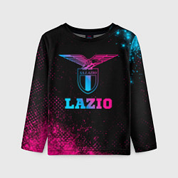 Лонгслив детский Lazio - neon gradient, цвет: 3D-принт