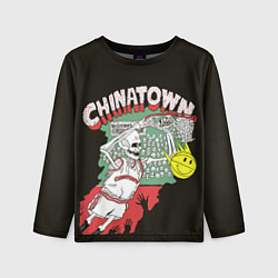 Лонгслив детский Chinatown Market - dunk, цвет: 3D-принт