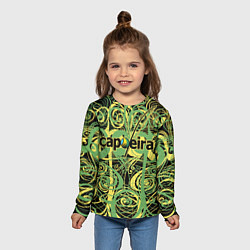 Лонгслив детский Capoeira pattern, цвет: 3D-принт — фото 2