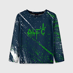 Лонгслив детский Alec monopoly - Краска, цвет: 3D-принт