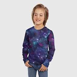 Лонгслив детский Бесконечность звездного неба, цвет: 3D-принт — фото 2