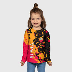 Лонгслив детский Roma Краска, цвет: 3D-принт — фото 2