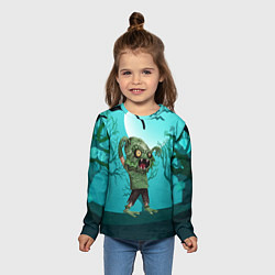 Лонгслив детский Монстр Ктулху, цвет: 3D-принт — фото 2