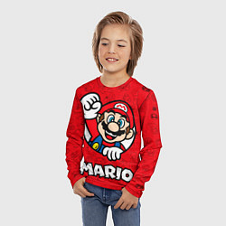 Лонгслив детский Луиджи и Марио, цвет: 3D-принт — фото 2