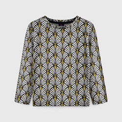 Лонгслив детский Ар деко геометрический дизайн, цвет: 3D-принт