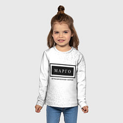 Лонгслив детский Марго: ограниченная серия, цвет: 3D-принт — фото 2