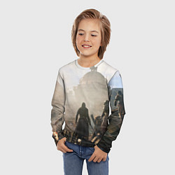 Лонгслив детский Революция ассасинов, цвет: 3D-принт — фото 2