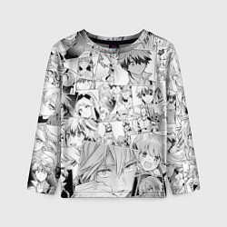 Лонгслив детский Переродившись в другом мире я создам легенду о сил, цвет: 3D-принт