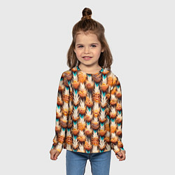 Лонгслив детский Боевое одеяние шамана, цвет: 3D-принт — фото 2