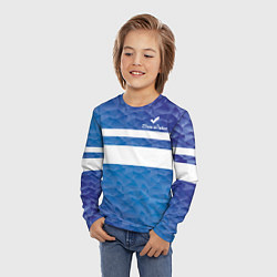 Лонгслив детский Sea Water, цвет: 3D-принт — фото 2