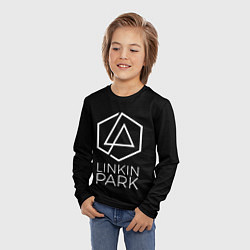 Лонгслив детский Linkin Park текст песни In the End, цвет: 3D-принт — фото 2