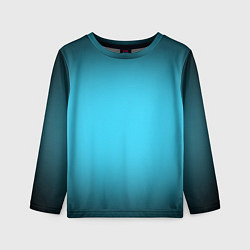 Лонгслив детский Небесный градиент, цвет: 3D-принт