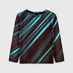 Детский лонгслив Stripes line neon color