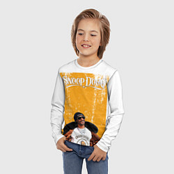 Лонгслив детский Американский рэппер Snoop Dogg, цвет: 3D-принт — фото 2
