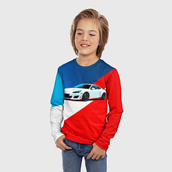 Лонгслив детский Нарисованный автомобиль, цвет: 3D-принт — фото 2
