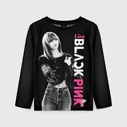 Лонгслив детский Blackpink Beautiful Lisa, цвет: 3D-принт