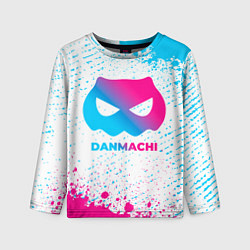 Лонгслив детский DanMachi neon gradient style, цвет: 3D-принт