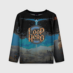 Детский лонгслив Loop Hero world