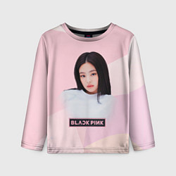 Лонгслив детский Jennie Kim Blackpink, цвет: 3D-принт