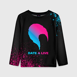 Детский лонгслив Date A Live - neon gradient