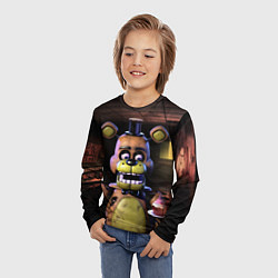 Лонгслив детский Five Nights at Freddy, цвет: 3D-принт — фото 2