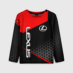 Детский лонгслив Lexus - red sportwear