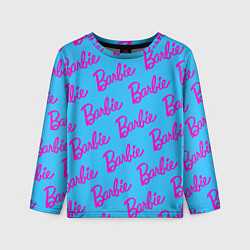 Детский лонгслив Barbie pattern