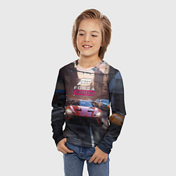 Лонгслив детский Forza Horizon street racing, цвет: 3D-принт — фото 2
