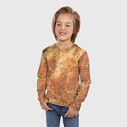 Лонгслив детский Хлеб с кунжутом, цвет: 3D-принт — фото 2