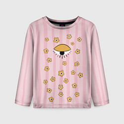 Лонгслив детский Всевидящее, цвет: 3D-принт