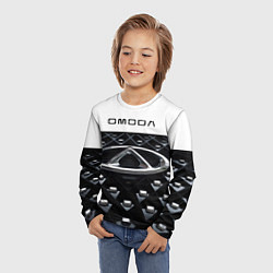 Лонгслив детский Omoda омода, цвет: 3D-принт — фото 2