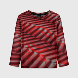 Детский лонгслив Горящие плитки