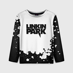 Лонгслив детский Linkin park black album, цвет: 3D-принт