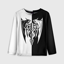 Детский лонгслив Демоны - кельтика