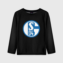 Лонгслив детский Schalke 04 fc club sport, цвет: 3D-принт