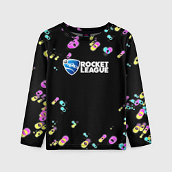 Лонгслив детский Rocket League game, цвет: 3D-принт