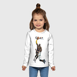Лонгслив детский Goat 23 - LeBron James, цвет: 3D-принт — фото 2