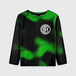 Детский лонгслив Inter sport halftone