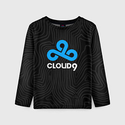 Лонгслив детский Cloud9 hi-tech, цвет: 3D-принт