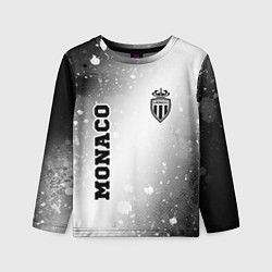 Детский лонгслив Monaco sport на светлом фоне вертикально