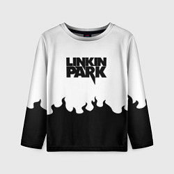 Лонгслив детский Linkin park rock fire, цвет: 3D-принт