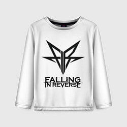 Лонгслив детский Falling in Reverse band logo, цвет: 3D-принт