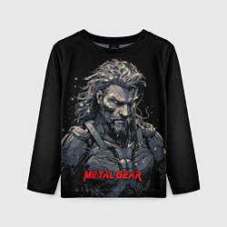 Лонгслив детский Веном Снейк Metal gear, цвет: 3D-принт