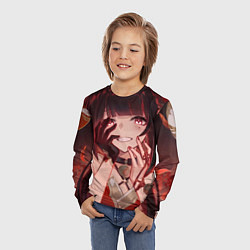 Лонгслив детский Honkai Star Rail Sparkle smile, цвет: 3D-принт — фото 2