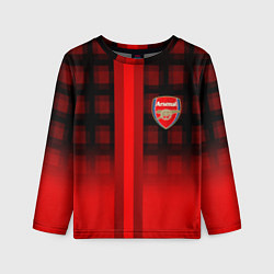 Детский лонгслив Arsenal fc sport geometry steel