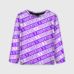 Детский лонгслив Juventus pattern