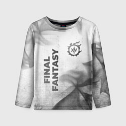 Лонгслив детский Final Fantasy - white gradient вертикально, цвет: 3D-принт