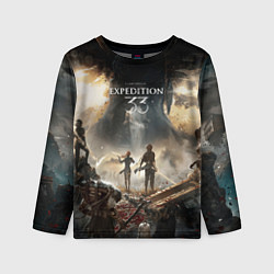 Детский лонгслив Герои Clair Obscur expedition 33