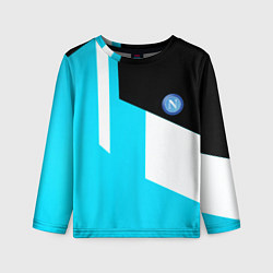 Лонгслив детский Napoli geometry fc, цвет: 3D-принт