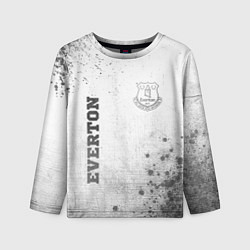 Лонгслив детский Everton - white gradient вертикально, цвет: 3D-принт
